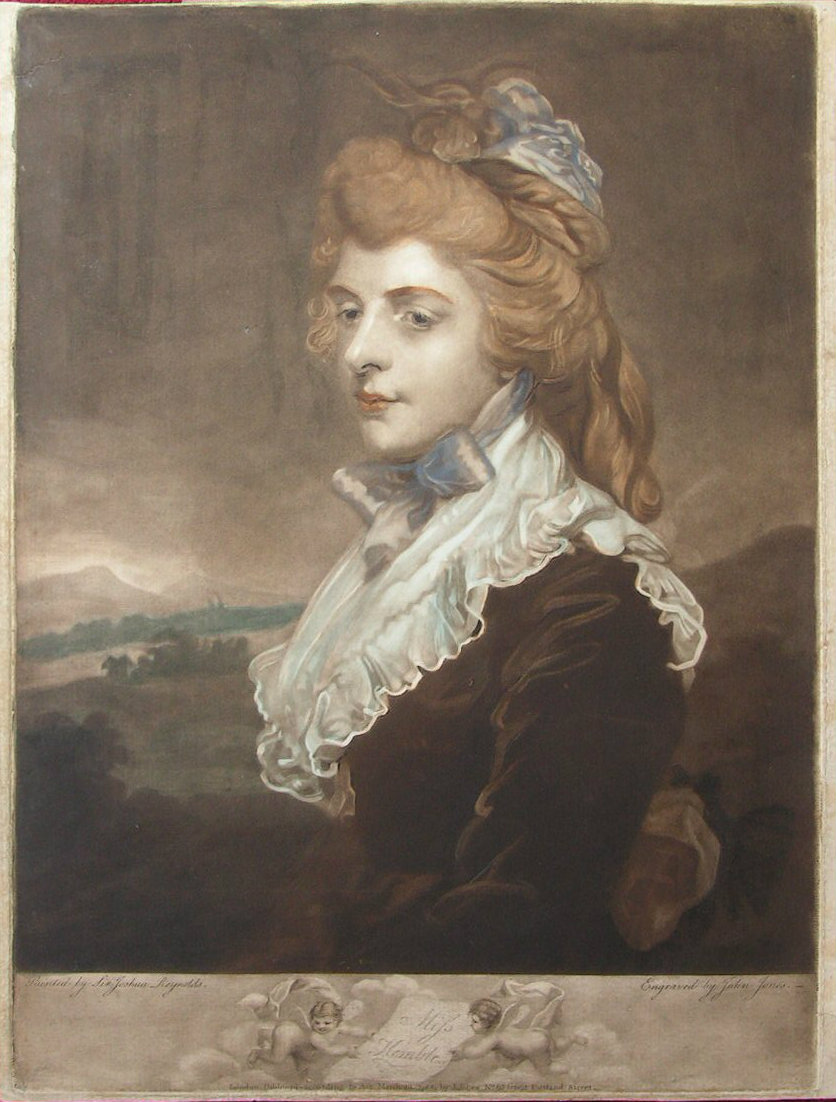 Mezzotint - Miss Kemble - Jones